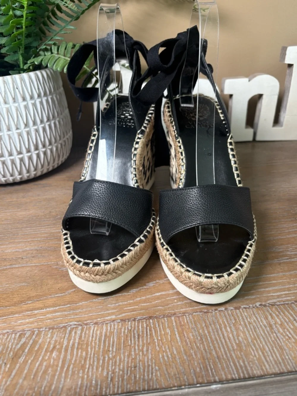 Vince Camuto Women's Bendsen Espadrille Wedges Size 8.5
